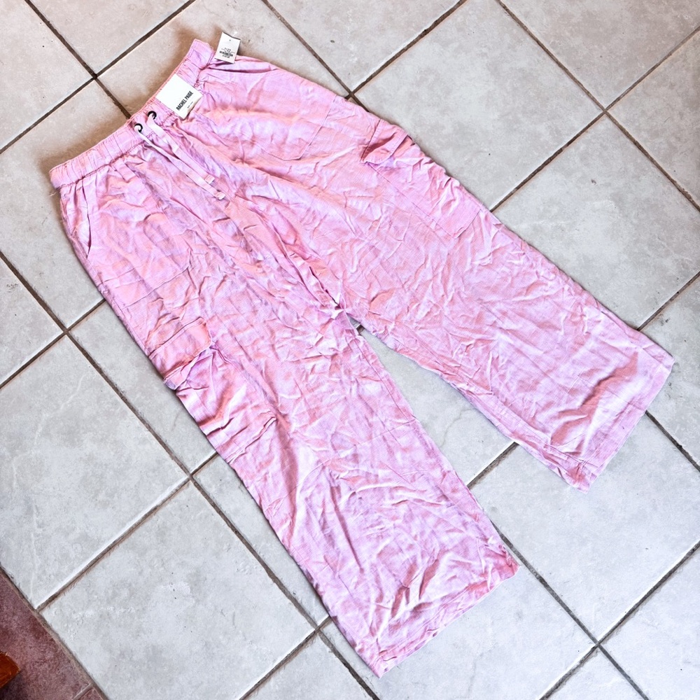 Rachel Paige • Linen Cargo Pants